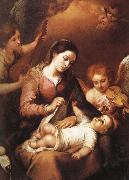 Virgin and the Son Bartolome Esteban Murillo